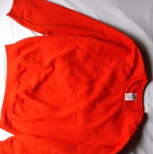 Orange sweater